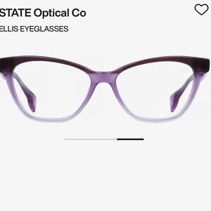 State Optical Ellis Fig Glasses NWOT